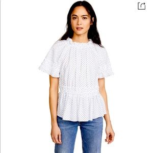 Rebecca Taylor polka dot top